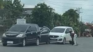 Tangkapan Layar Video Viral Pengejaran Terduga Bandar Narkoba Oleh Satnarkoba Polres Tubaba, Lampung.